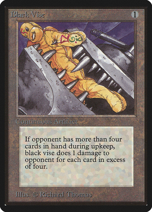 Magic the Gathering Card - Black Vise - MTG Circle