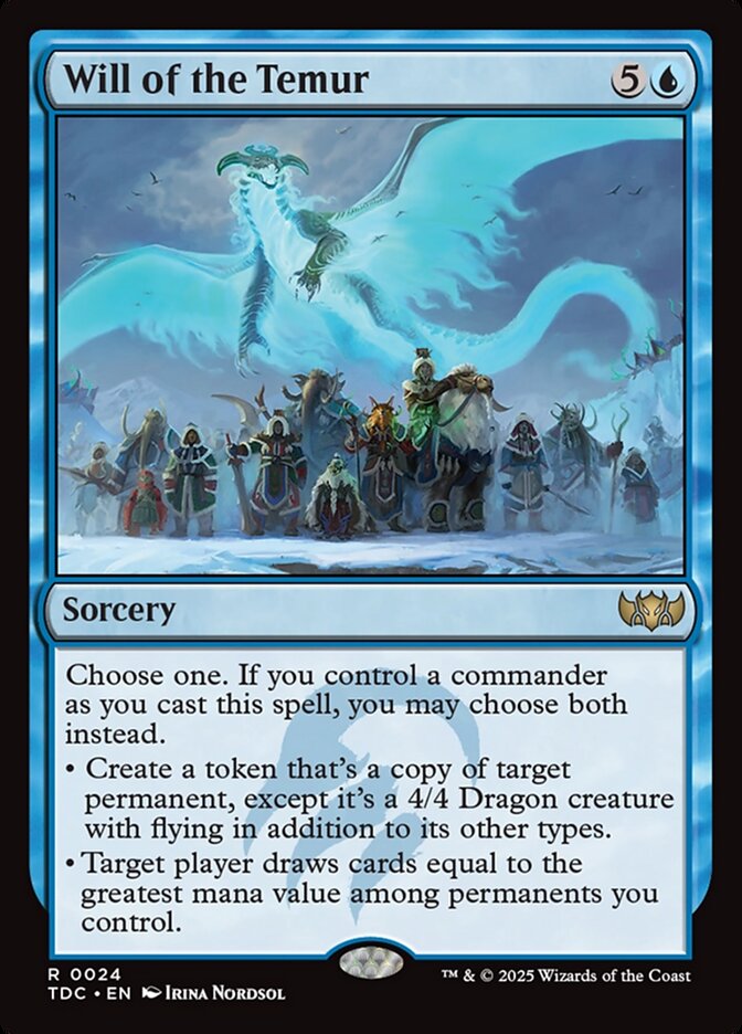 Magic the Gathering Card - Will of the Temur - MTG Circle