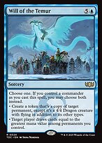 Magic the Gathering Card - Will of the Temur - MTG Circle