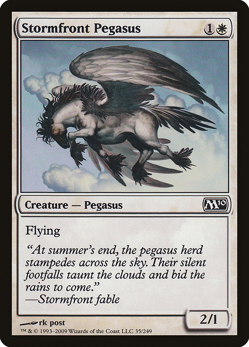 Magic the Gathering Card - Stormfront Pegasus - MTG Circle