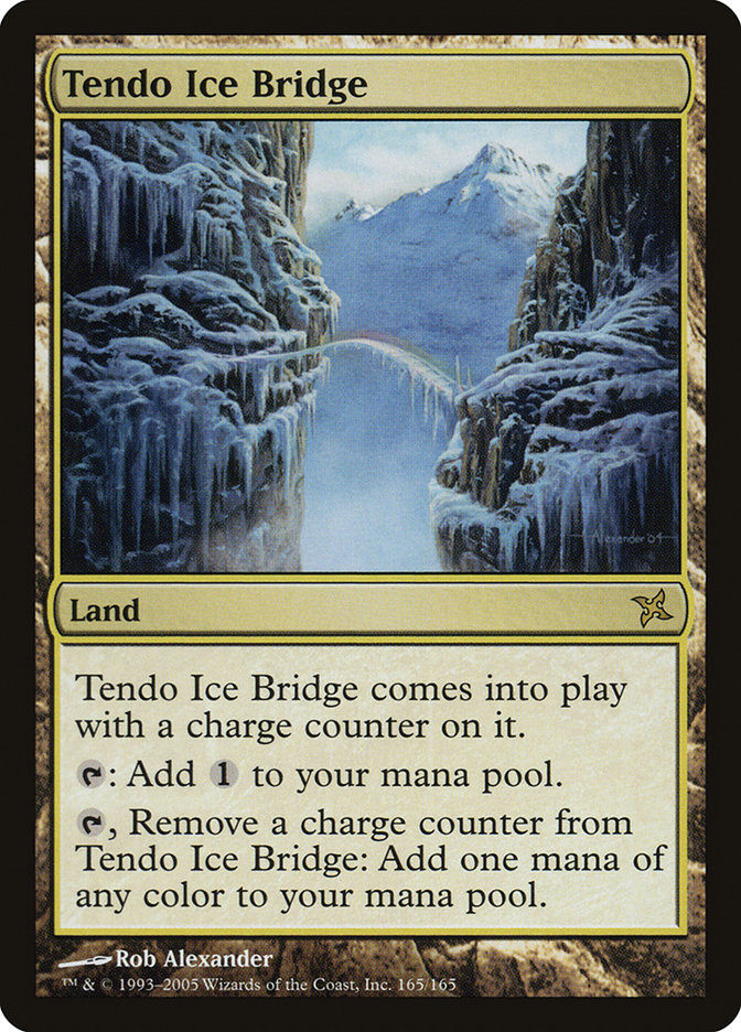 Magic the Gathering Card - Tendo Ice Bridge - MTG Circle