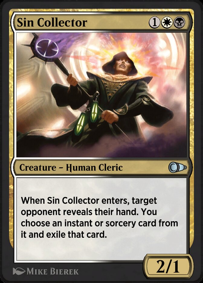 Magic the Gathering Card - Sin Collector - MTG Circle