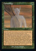 Magic the Gathering Card - Camouflage - MTG Circle
