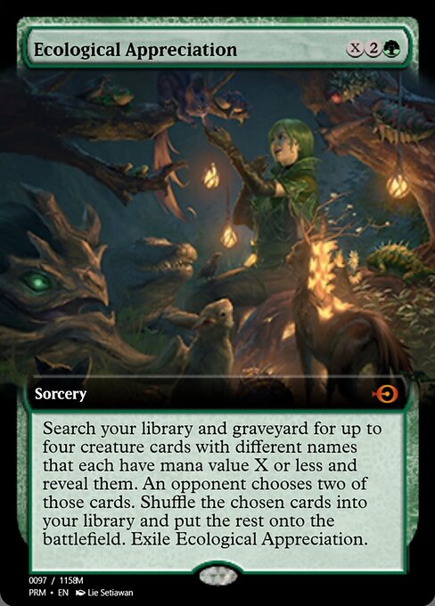 Magic the Gathering Card - Ecological Appreciation - MTG Circle