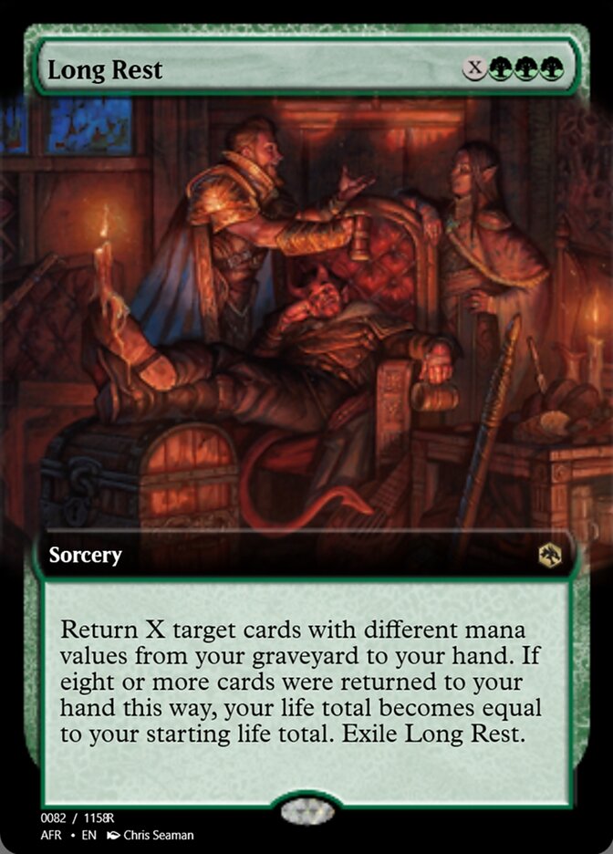 Magic the Gathering Card - Long Rest - MTG Circle