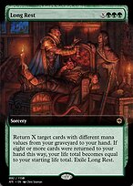 Magic the Gathering Card - Long Rest - MTG Circle