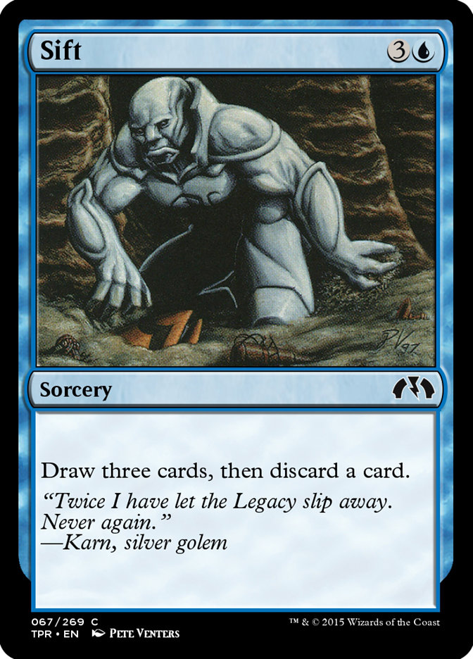 Magic the Gathering Card - Sift - MTG Circle