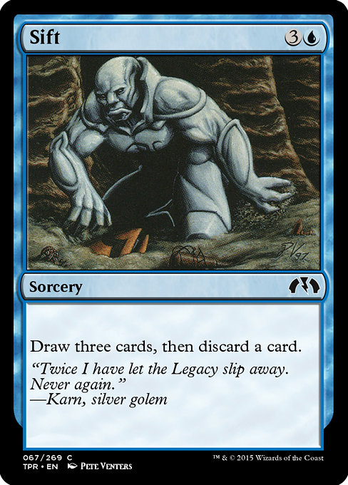 Magic the Gathering Card - Sift - MTG Circle