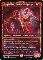 Magic the Gathering Card - Purphoros, God of the Forge - MTG Circle