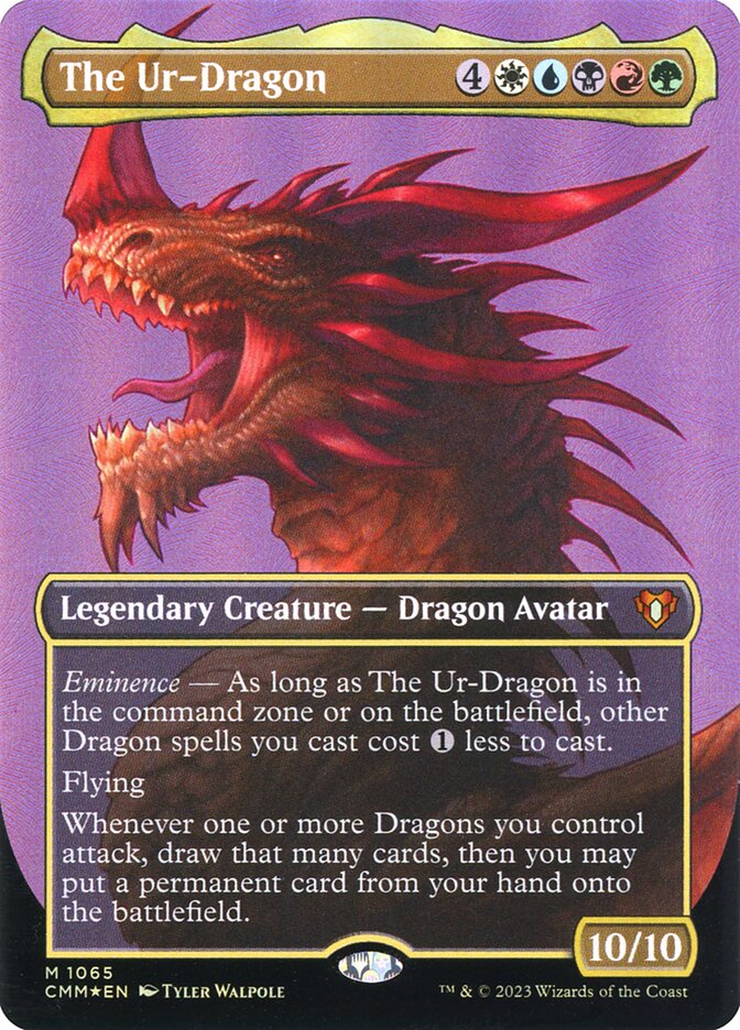 Magic the Gathering Card - The Ur-Dragon - MTG Circle