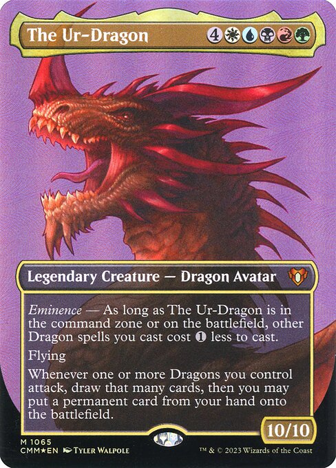 Magic the Gathering Card - The Ur-Dragon - MTG Circle