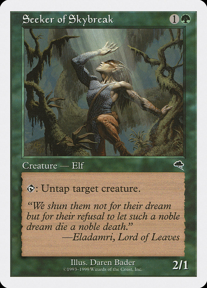 Magic the Gathering Card - Seeker of Skybreak - MTG Circle