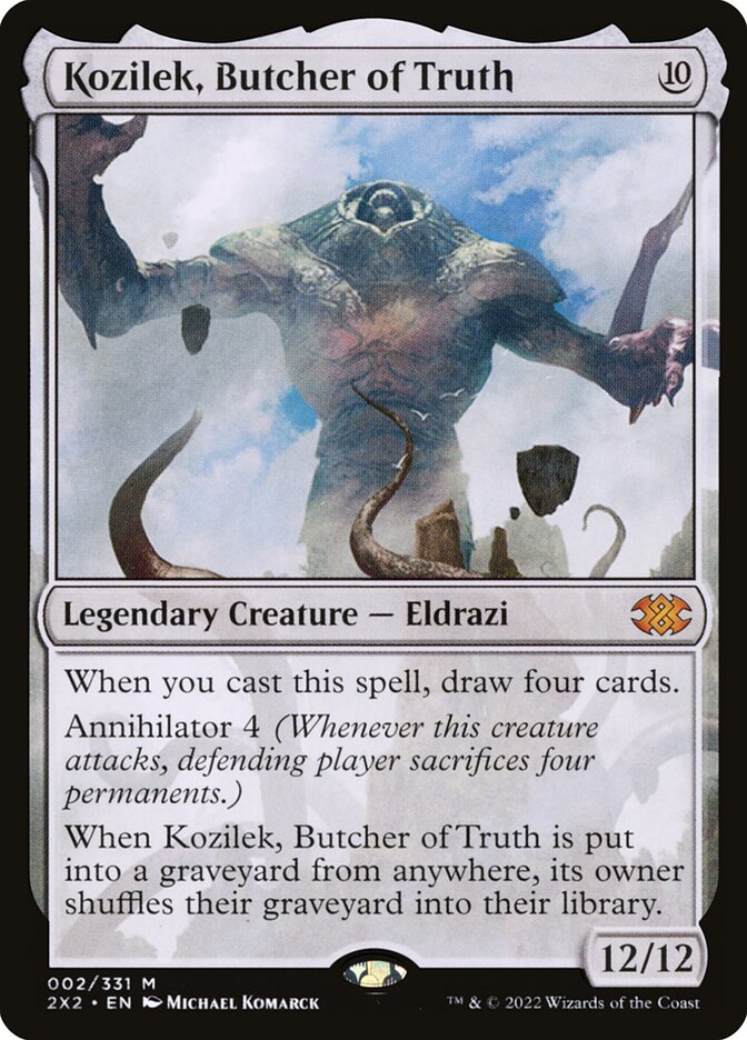 Magic the Gathering Card - Kozilek, Butcher of Truth - MTG Circle