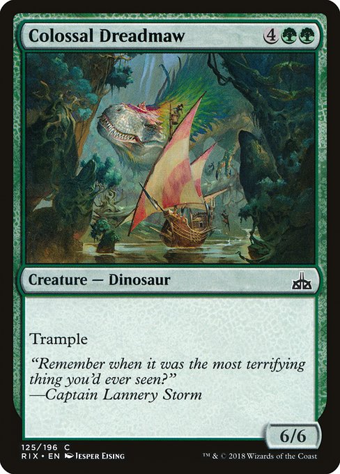 Magic the Gathering Card - Colossal Dreadmaw - MTG Circle
