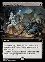 Magic the Gathering Card - Incarnation Technique - MTG Circle