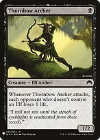 Magic the Gathering Card - Thornbow Archer - MTG Circle