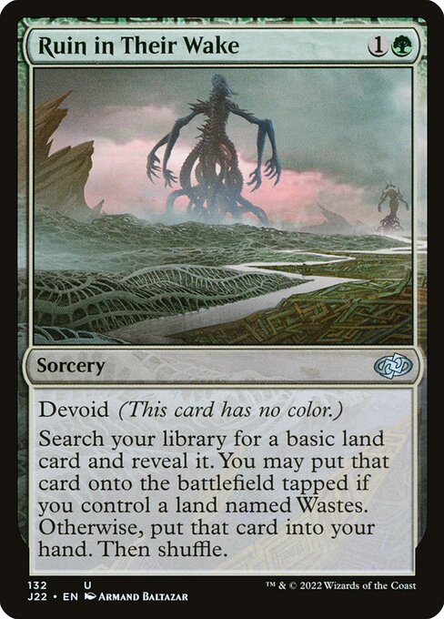 Magic the Gathering Card - Ruin in Their Wake - MTG Circle