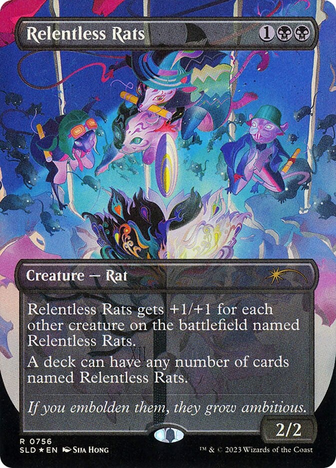 Magic the Gathering Card - Relentless Rats - MTG Circle