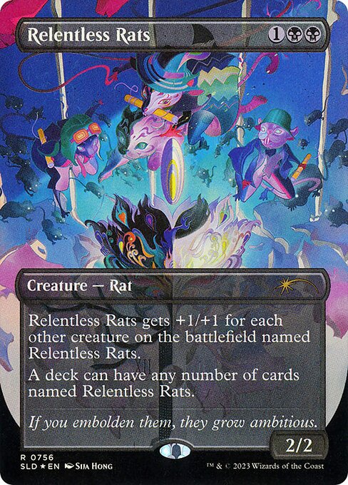 Magic the Gathering Card - Relentless Rats - MTG Circle