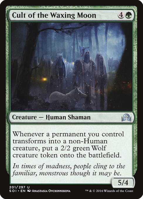 Magic the Gathering Card - Cult of the Waxing Moon - MTG Circle