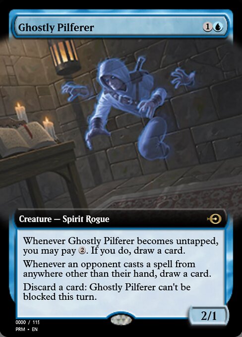 Magic the Gathering Card - Ghostly Pilferer - MTG Circle