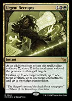 Magic the Gathering Card - Urgent Necropsy - MTG Circle