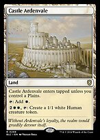 Magic the Gathering Card - Castle Ardenvale - MTG Circle