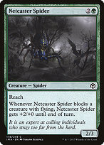 Magic the Gathering Card - Netcaster Spider - MTG Circle