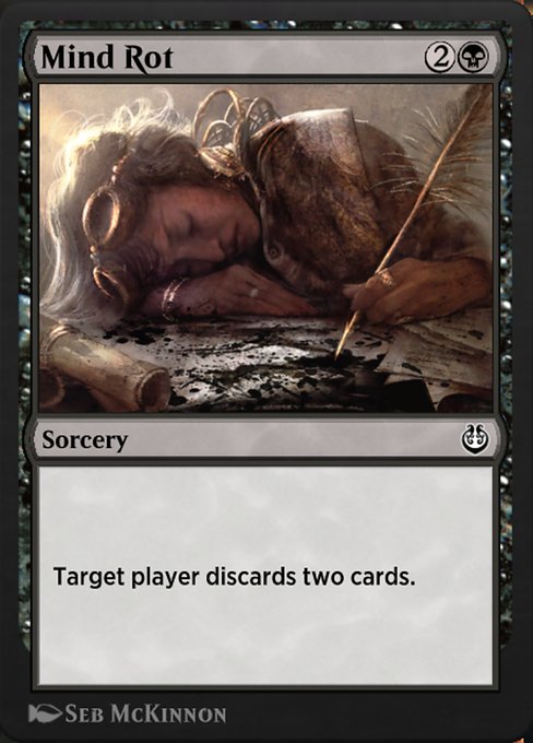 Magic the Gathering Card - Mind Rot - MTG Circle