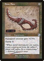 Magic the Gathering Card - Bone Saw - MTG Circle