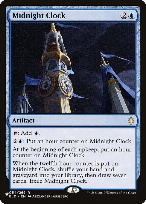 Magic the Gathering Card - Midnight Clock - MTG Circle