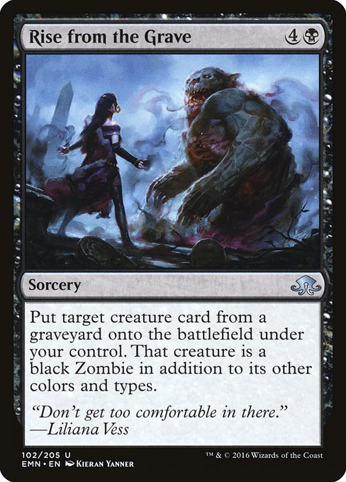 Magic the Gathering Card - Rise from the Grave - MTG Circle