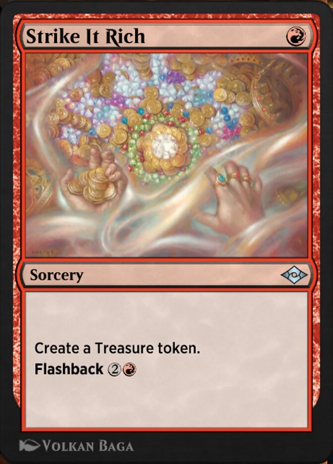 Magic the Gathering Card - Strike It Rich - MTG Circle