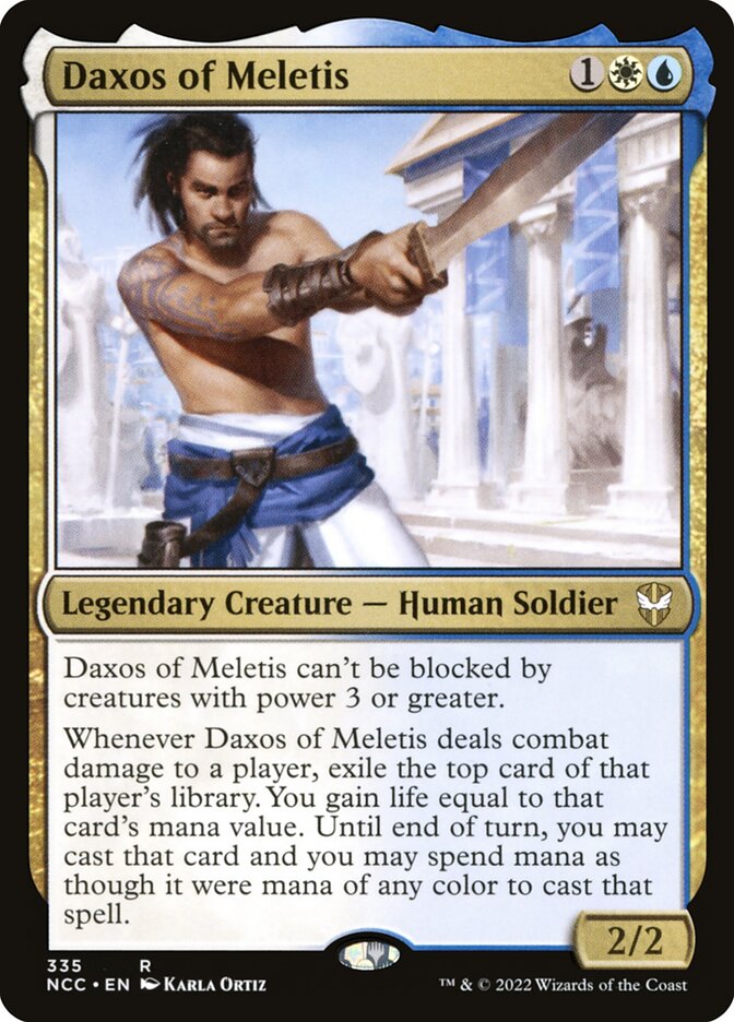 Magic the Gathering Card - Daxos of Meletis - MTG Circle