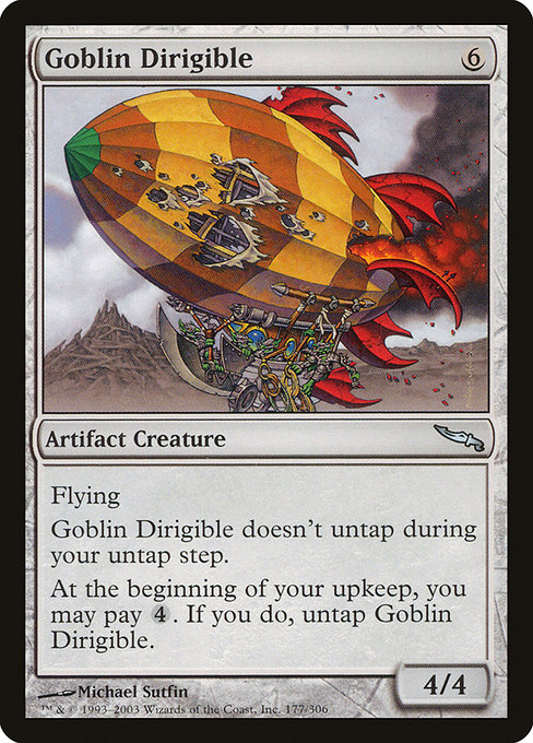 Magic the Gathering Card - Goblin Dirigible - MTG Circle