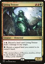 Magic the Gathering Card - Living Twister - MTG Circle