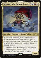 Magic the Gathering Card - Immard, the Stormcleaver - MTG Circle