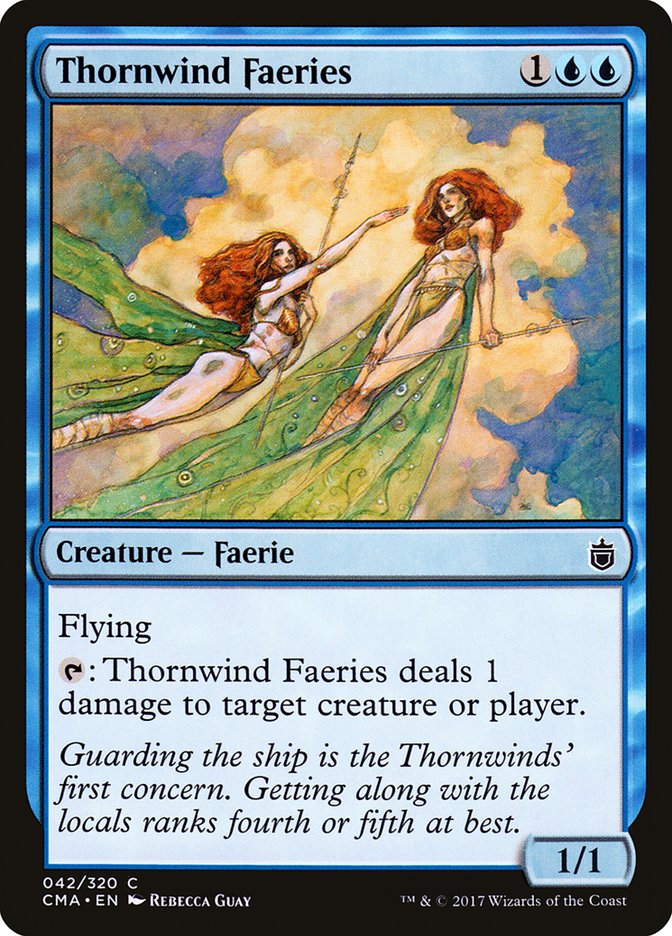 Magic the Gathering Card - Thornwind Faeries - MTG Circle