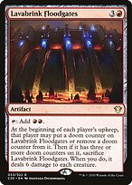 Magic the Gathering Card - Lavabrink Floodgates - MTG Circle