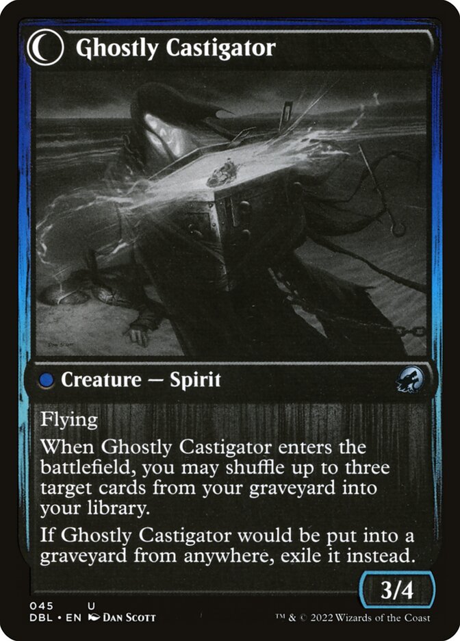 Magic the Gathering Card - Ghostly Castigator - MTG Circle