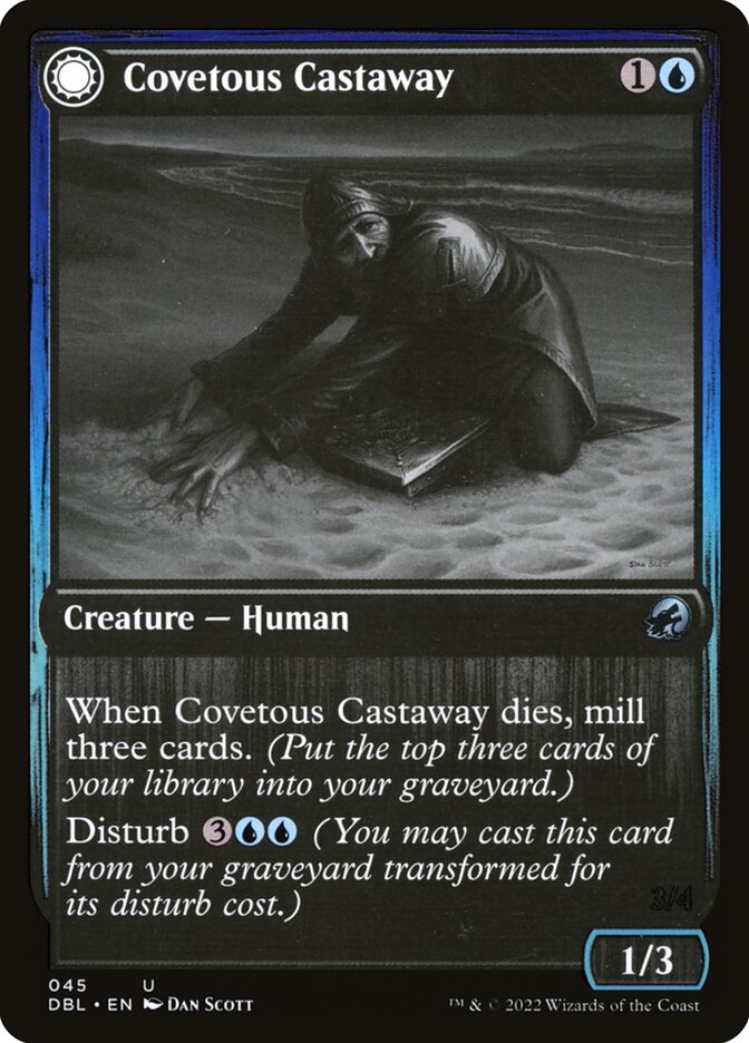 Magic the Gathering Card - Covetous Castaway - MTG Circle