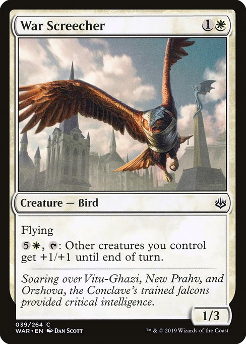 Magic the Gathering Card - War Screecher - MTG Circle