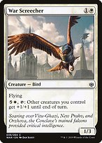 Magic the Gathering Card - War Screecher - MTG Circle