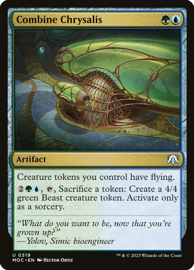 Magic the Gathering Card - Combine Chrysalis - MTG Circle