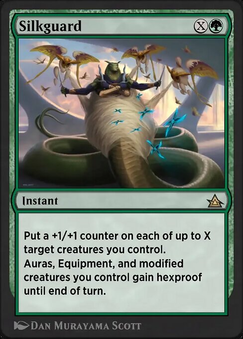 Magic the Gathering Card - Silkguard - MTG Circle