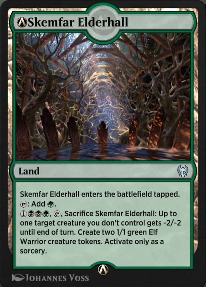 Magic the Gathering Card - A-Skemfar Elderhall - MTG Circle