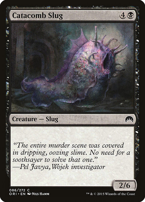 Magic the Gathering Card - Catacomb Slug - MTG Circle