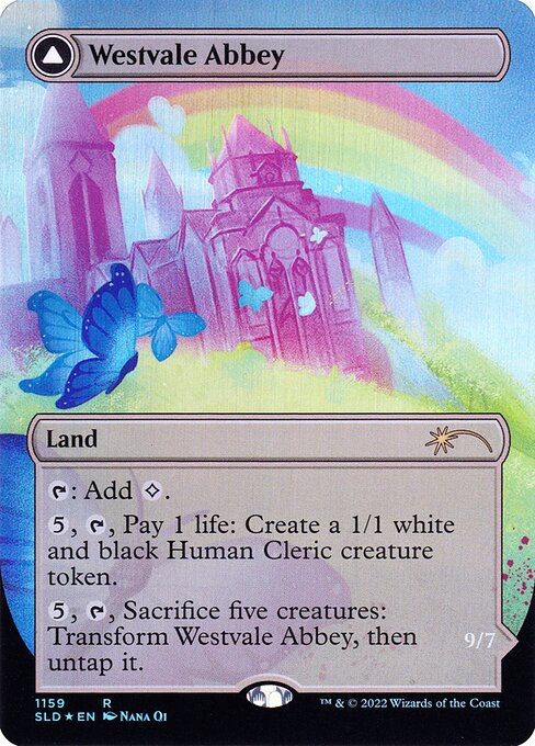 Magic the Gathering Card - Westvale Abbey - MTG Circle