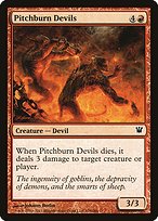 Magic the Gathering Card - Pitchburn Devils - MTG Circle