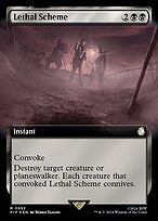 Magic the Gathering Card - Lethal Scheme - MTG Circle
